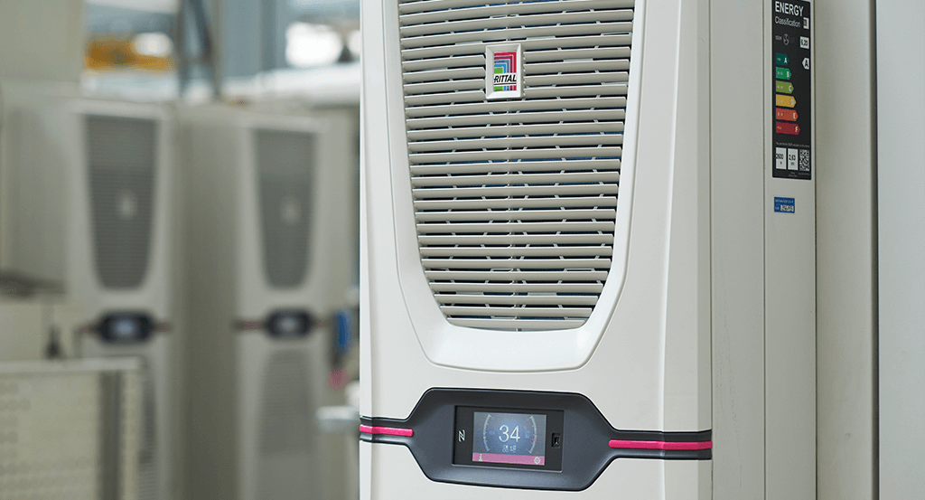 Rittal's climate control systems promote energy efficient cooling. 